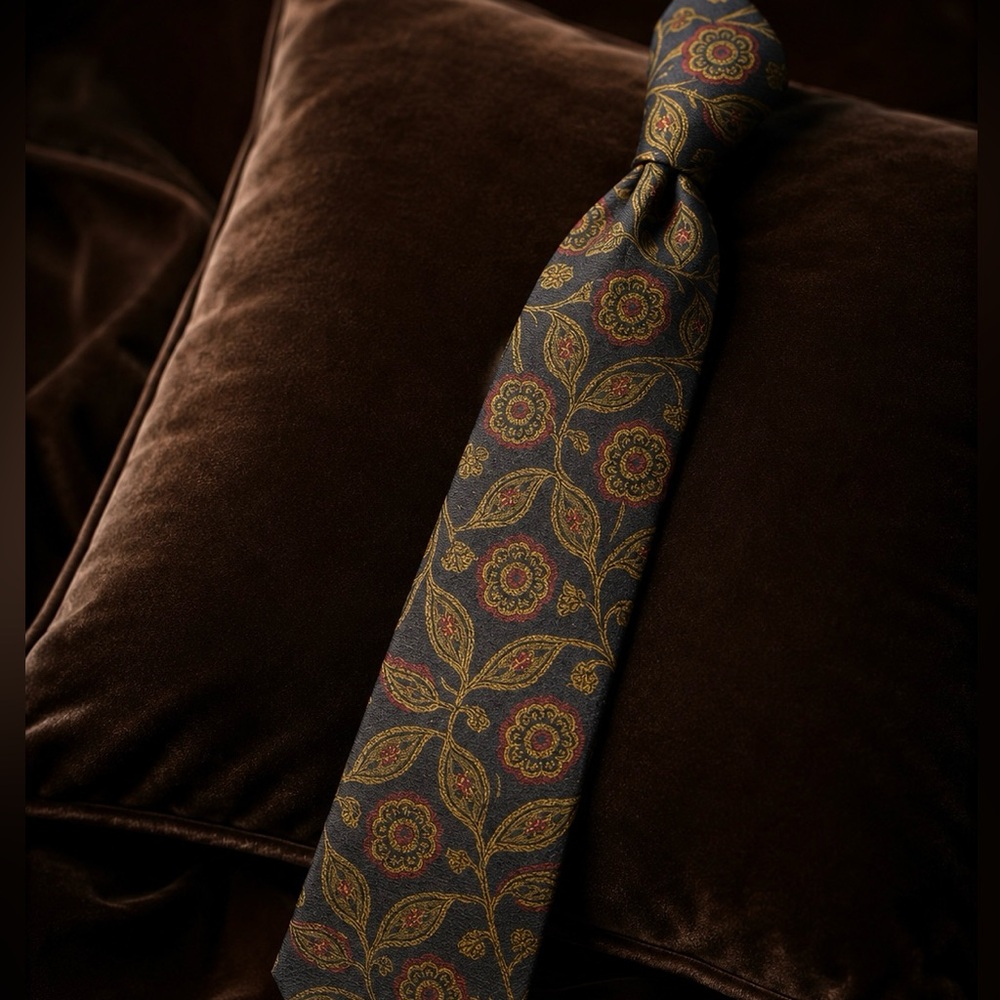 Vintage Burberry Silk Tie